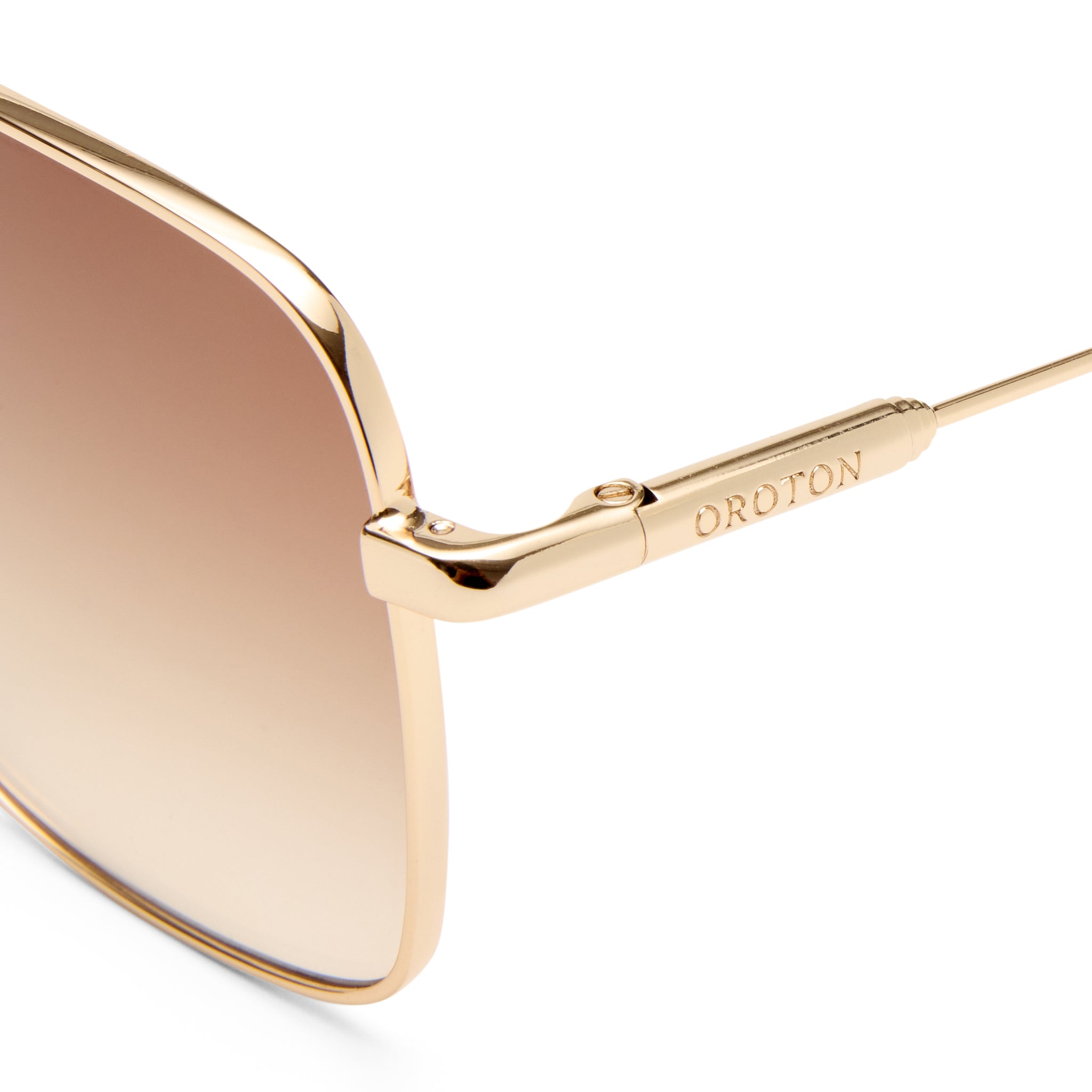 Oroton Asta Gold Blush Female Square Sunglasses | Eyewear Index