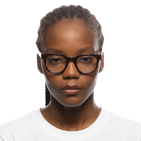 Le Specs Biopic 48 Dark Tort Uni-Sex Square Optical Frames | Eyewear Index