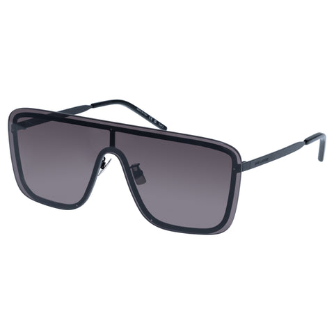 Saint Laurent Sl364mask Black Uni-Sex Shield Sunglasses | Eyewear Index