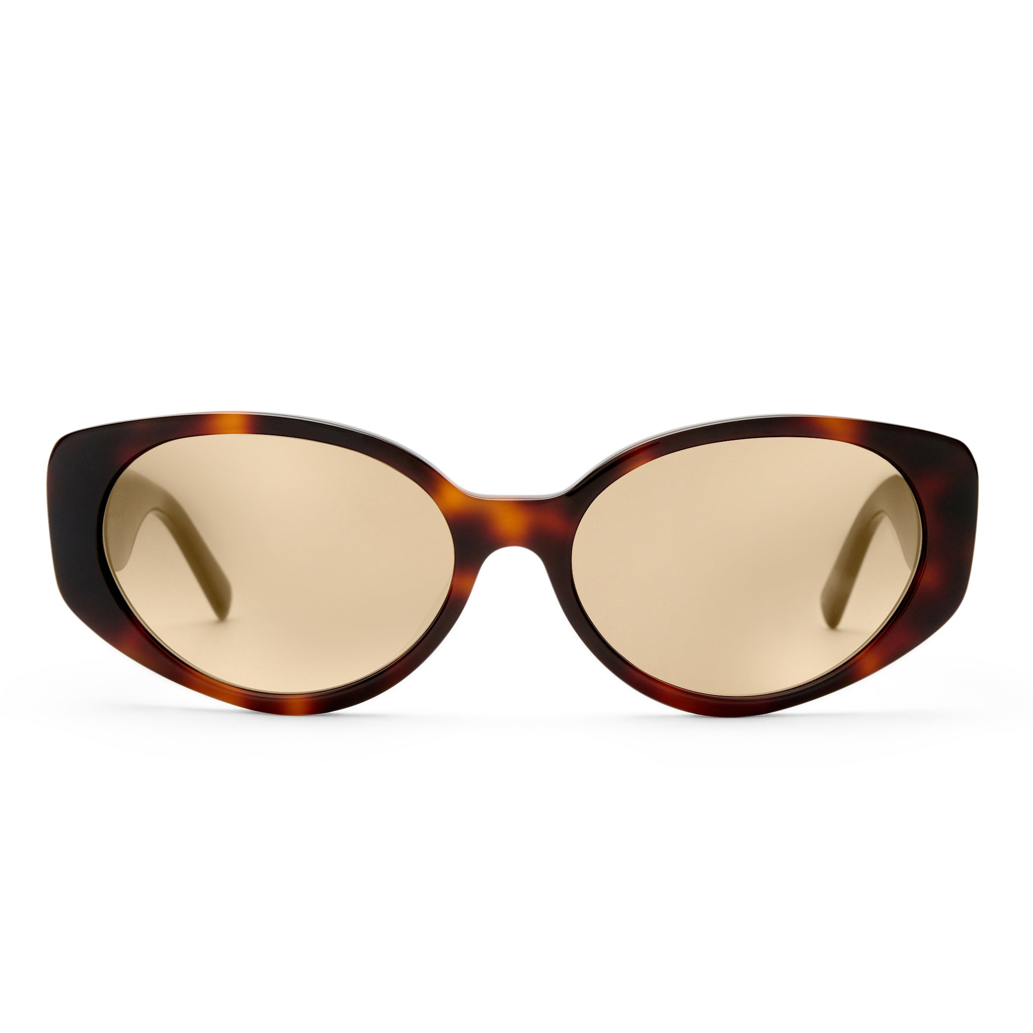 Oroton Valencia Signature Tort Female Oval Sunglasses | Eyewear Index