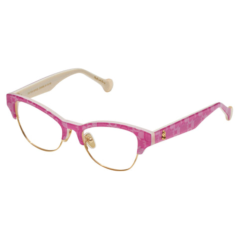 Camilla Out Of Office Ballet Print Female Cat-Eye Optical Frames | Eyewear Index