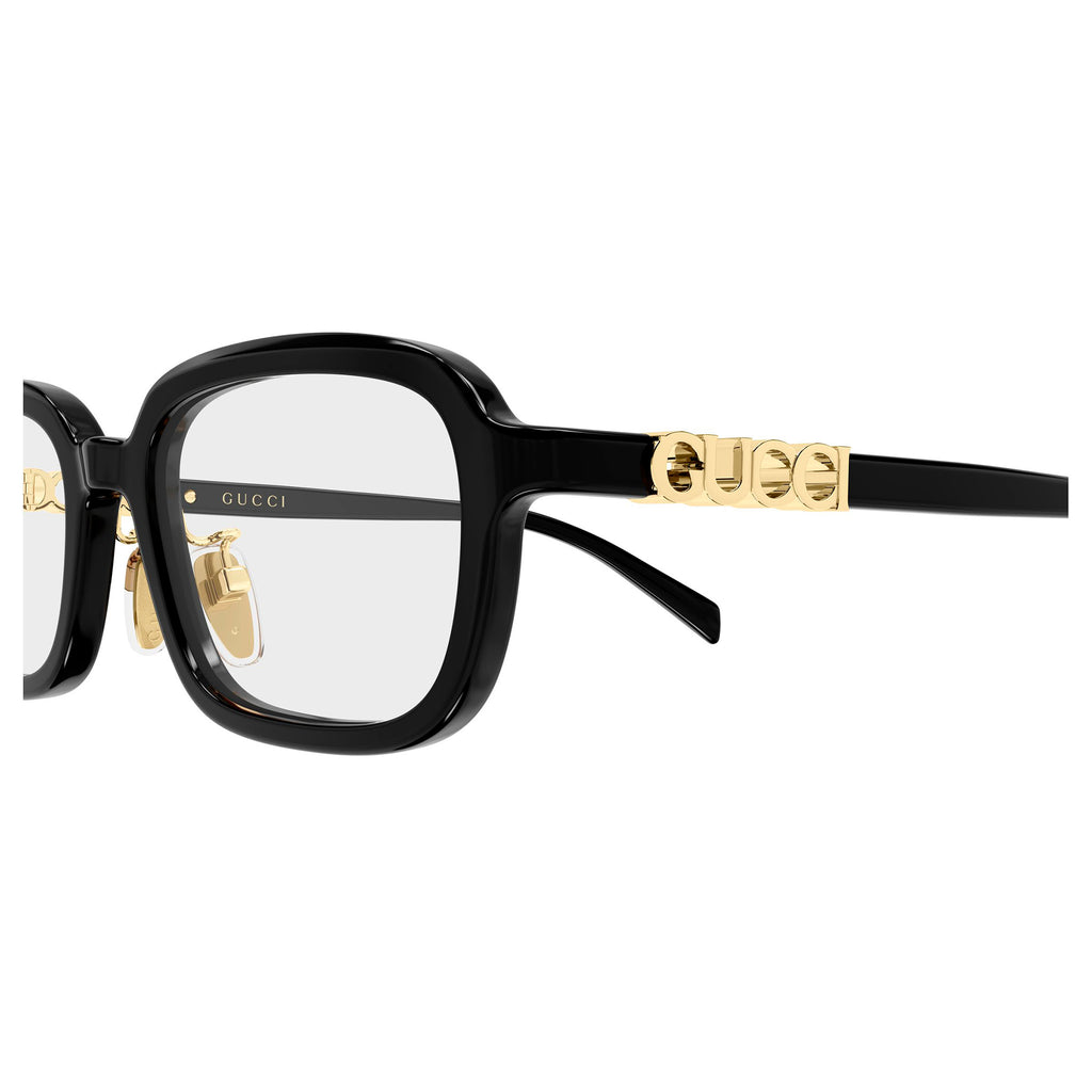 Gucci Gg2210oa Black Female Rectangle Optical Frames | Eyewear Index