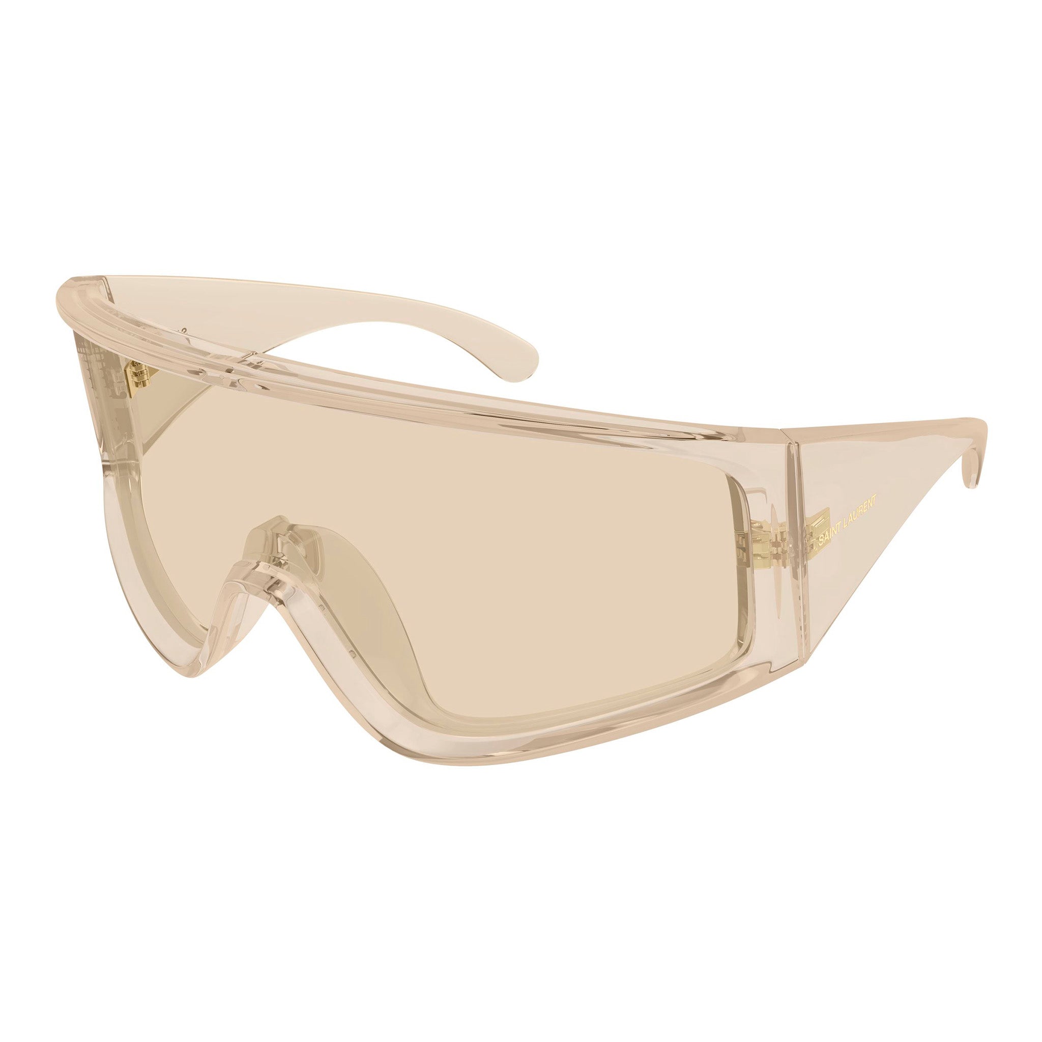 Saint Laurent Sl969 Yellow Female Mask Sunglasses | Eyewear Index
