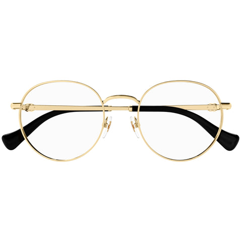 Gucci Gg1594o Gold Female Round Optical Frames | Eyewear Index