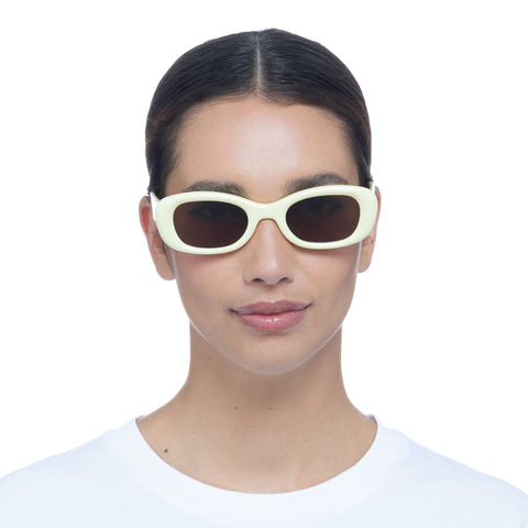 Aire Calisto Iridescent Pineapple Uni-Sex Oval Sunglasses | Eyewear Index