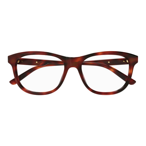 Gucci Gg1292o Havana Male Rectangle Optical Frames | Eyewear Index