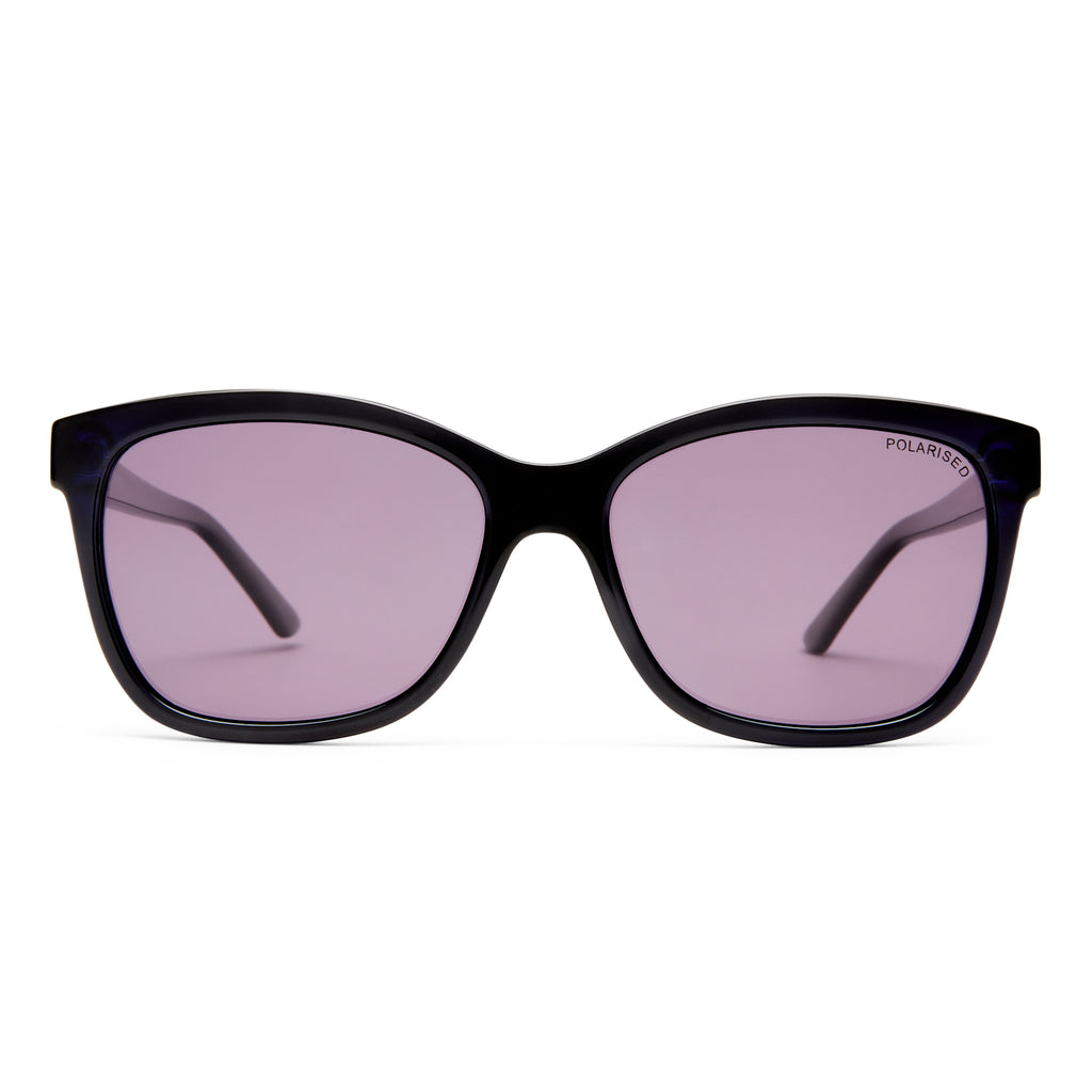 Cancer Council Allambie Petite Grape Female D-Frame Sunglasses | Eyewear Index