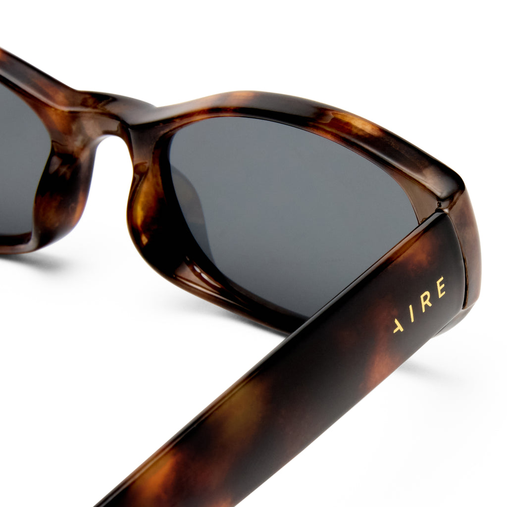 Aire Caellum Dark Tort Uni-Sex Oval Sunglasses | Eyewear Index