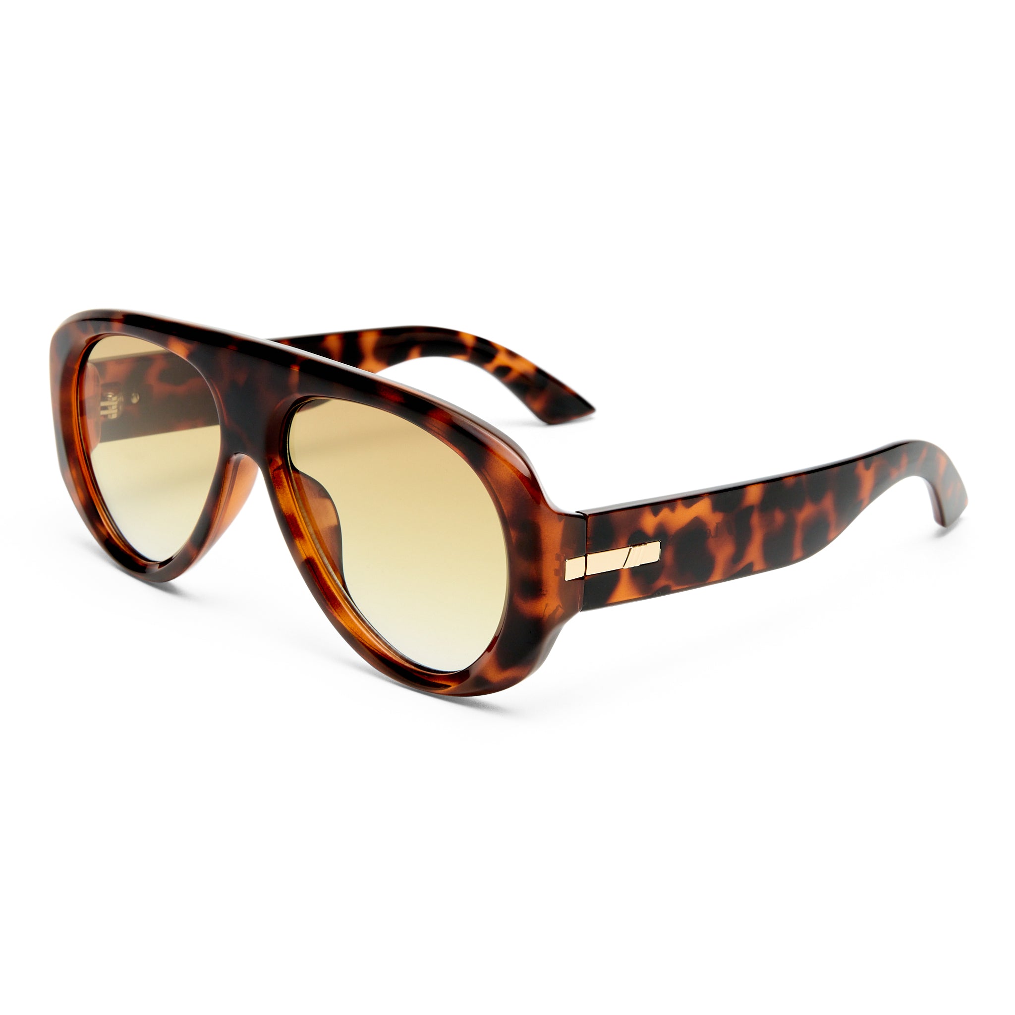 Le Specs Dream Boat Tort Female Aviator Sunglasses | Eyewear Index