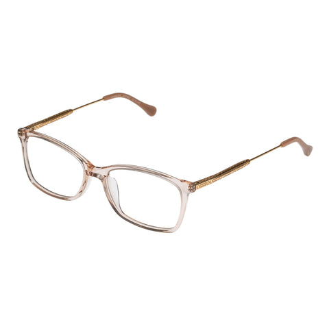 Oroton Navigate Biscuit Female Rectangle Optical Frames | Eyewear Index