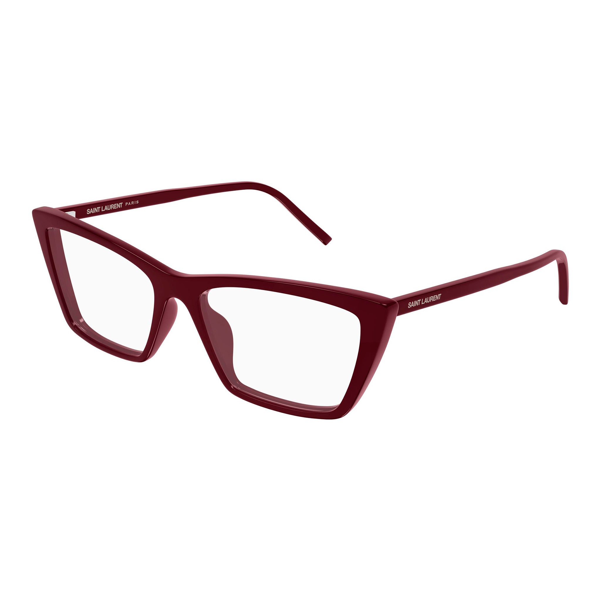 Saint Laurent Sl737micathin Red Female Rectangle Optical Frames | Eyewear Index