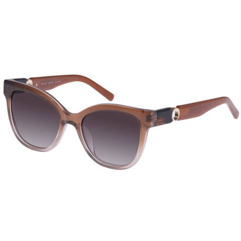 Oroton Brandy Raspberry Grad Female Cat-Eye Sunglasses | Eyewear Index