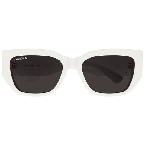 Balenciaga Bb0361sk White Female Cat-Eye Sunglasses | Eyewear Index