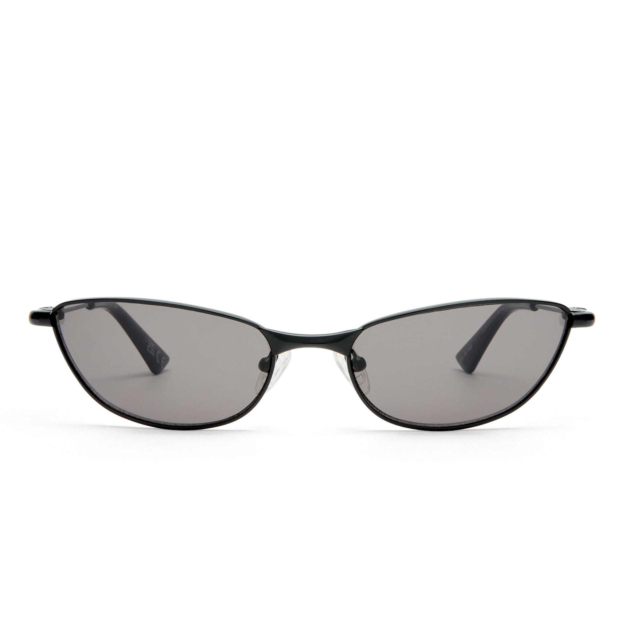 Le Specs Thorned Black Uni-Sex Oval Sunglasses | Eyewear Index