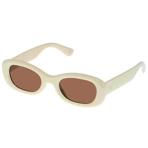 Aire Calisto Iridescent Pineapple Uni-Sex Oval Sunglasses | Eyewear Index