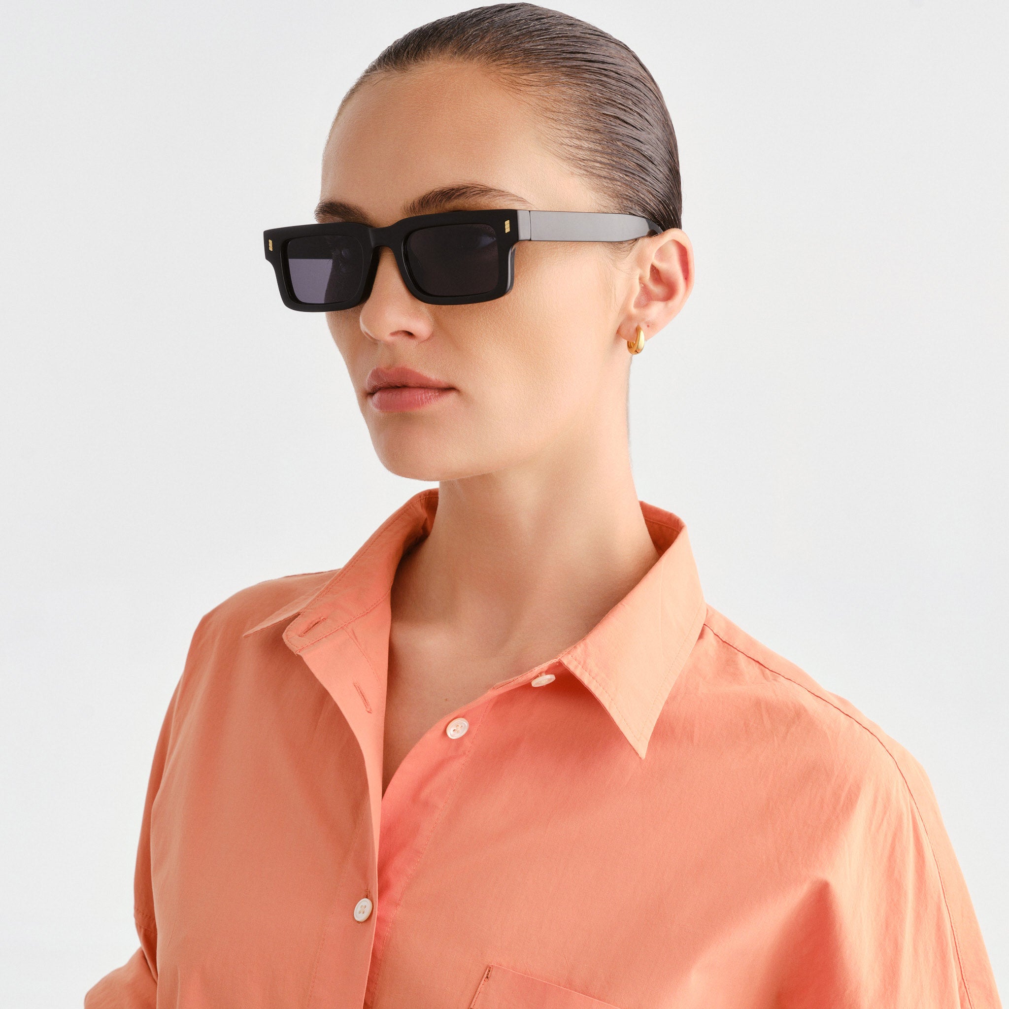 Cancer Council Austinmer Black Uni-Sex Rectangle Sunglasses | Eyewear Index