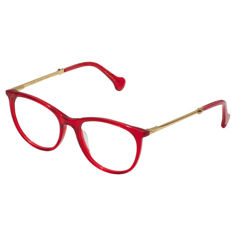 Camilla Sunset Picnics Ruby Ruby Glitter Female Round Optical Frames | Eyewear Index