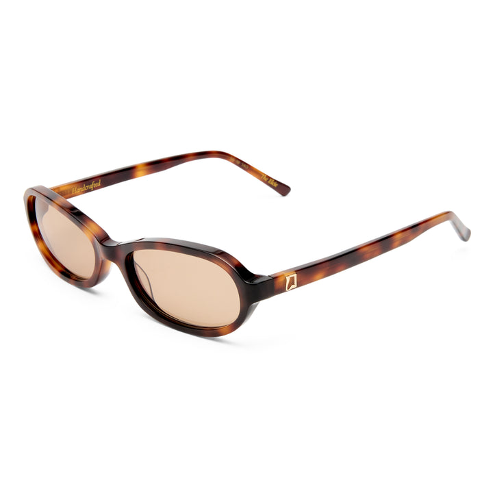 Luv Lou The Elcie Tortoise Female Oval Sunglasses | Eyewear Index