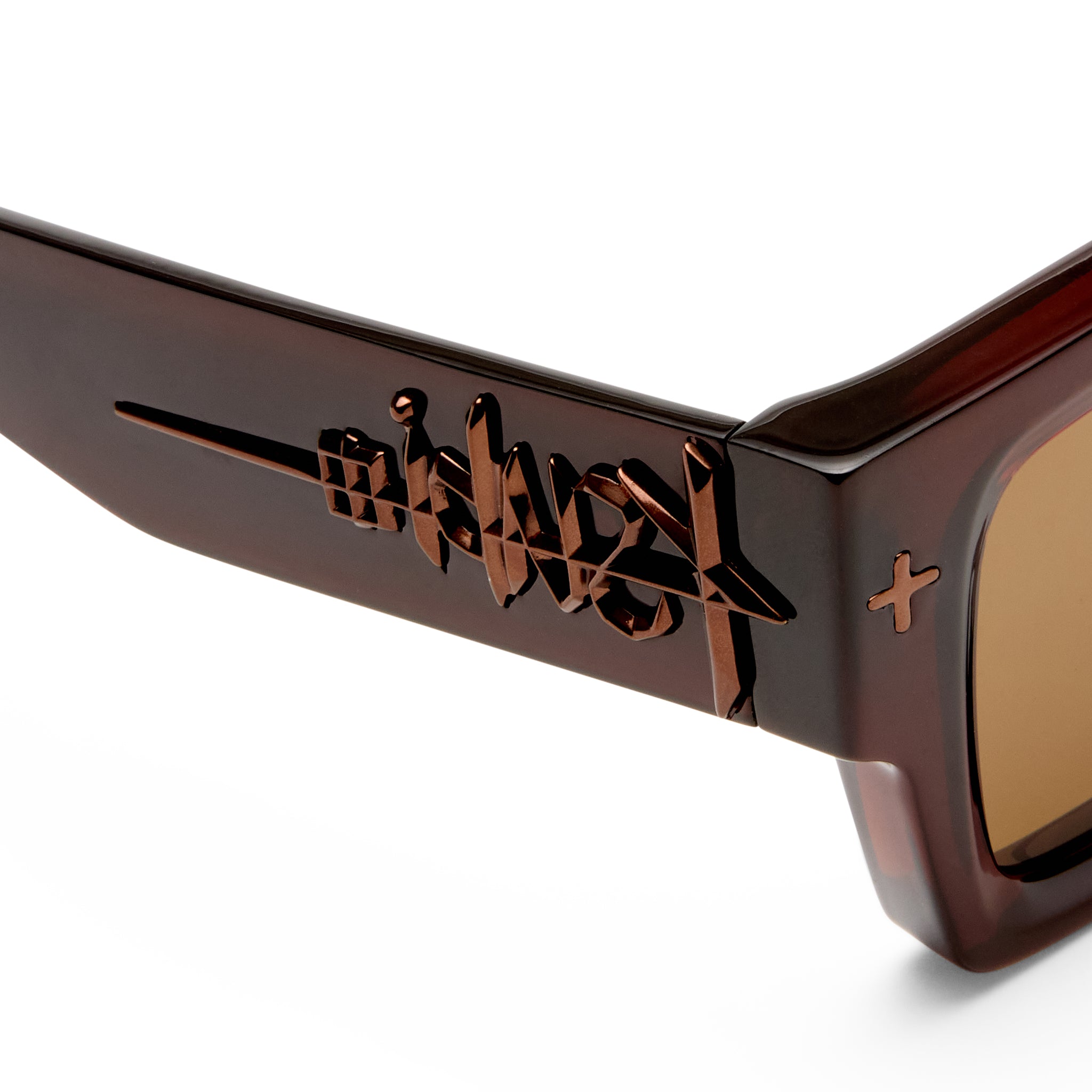 Ksubi The Kingy Tobacco Male D-Frame Sunglasses | Eyewear Index