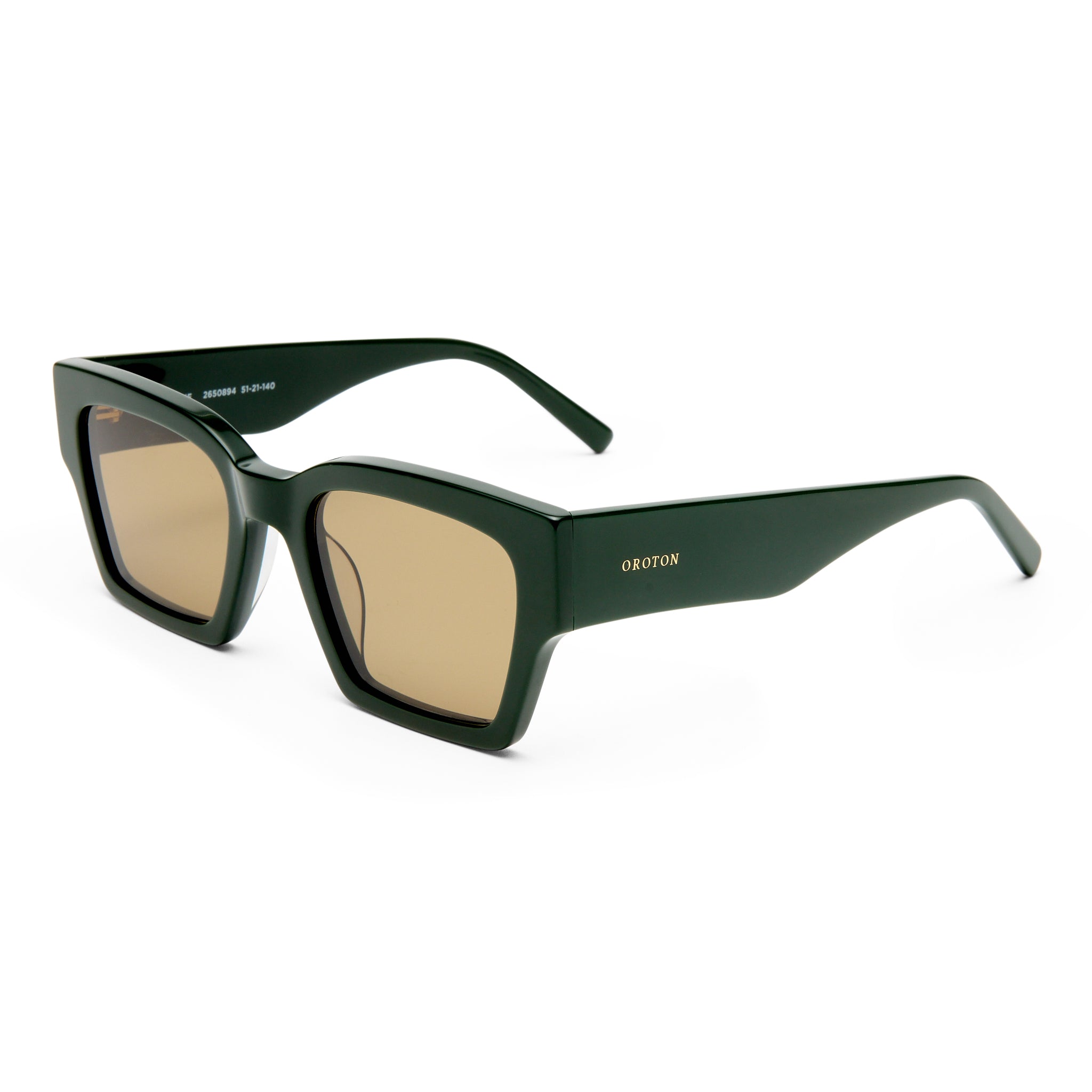 Oroton Stevie Emerald Female Square Sunglasses | Eyewear Index