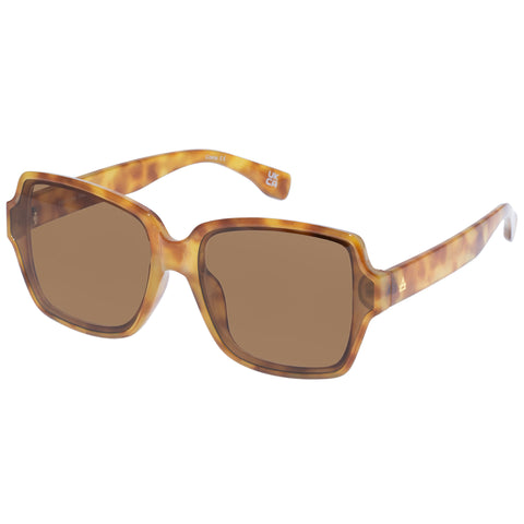 Aire Fortuna Vintage Tort Female Square Sunglasses | Eyewear Index