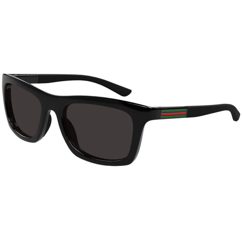 Gucci Gg1735s Black Male Rectangle Sunglasses | Eyewear Index