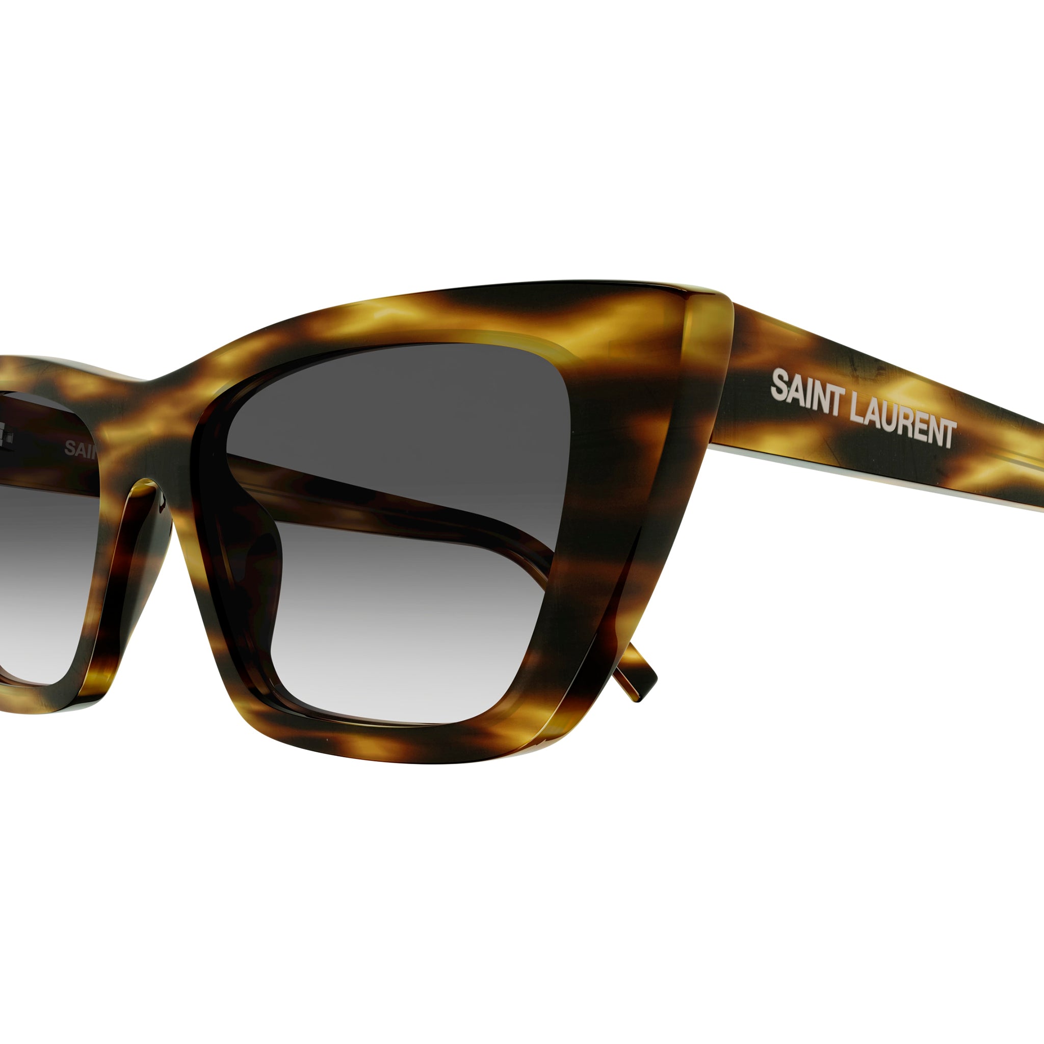 Saint Laurent Sl276mica Havana Female Cat-Eye Sunglasses | Eyewear Index