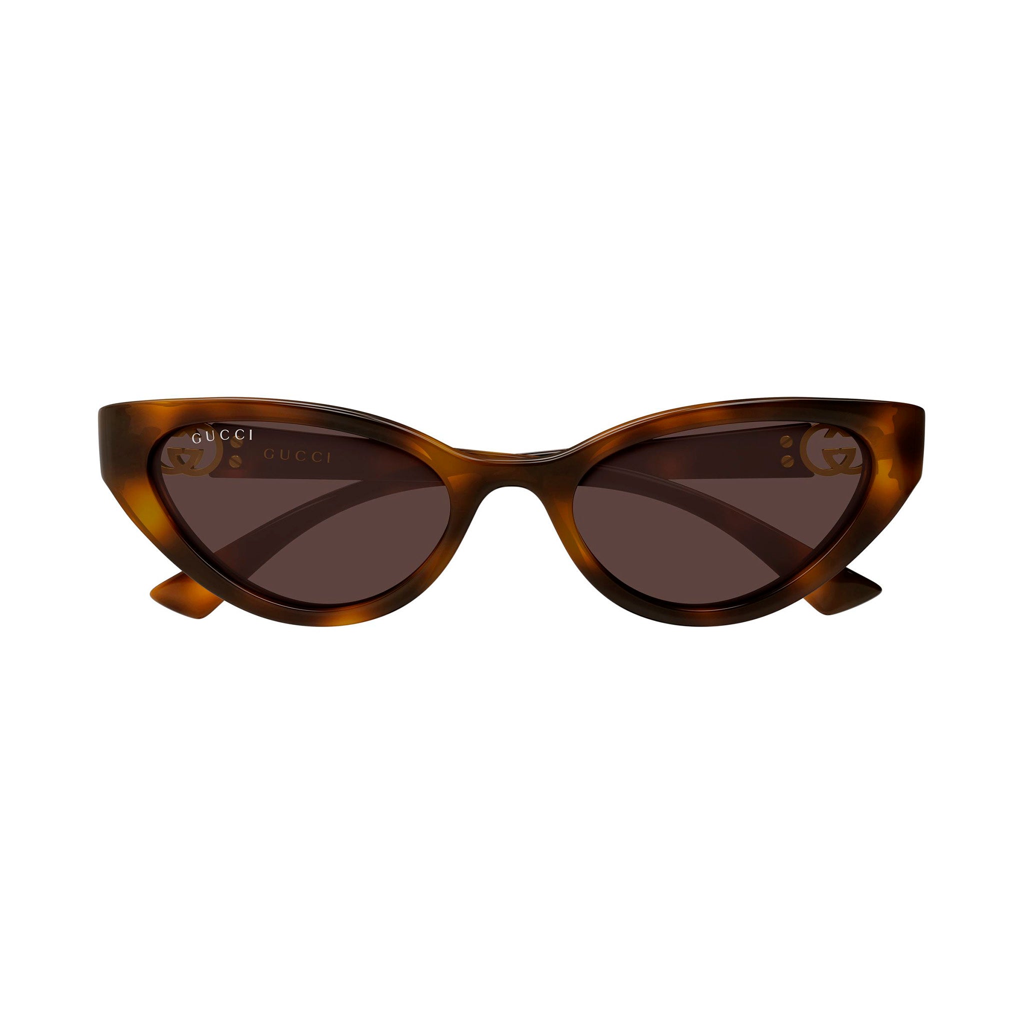 Gucci Gg2194s Havana Female Cat-Eye Sunglasses | Eyewear Index