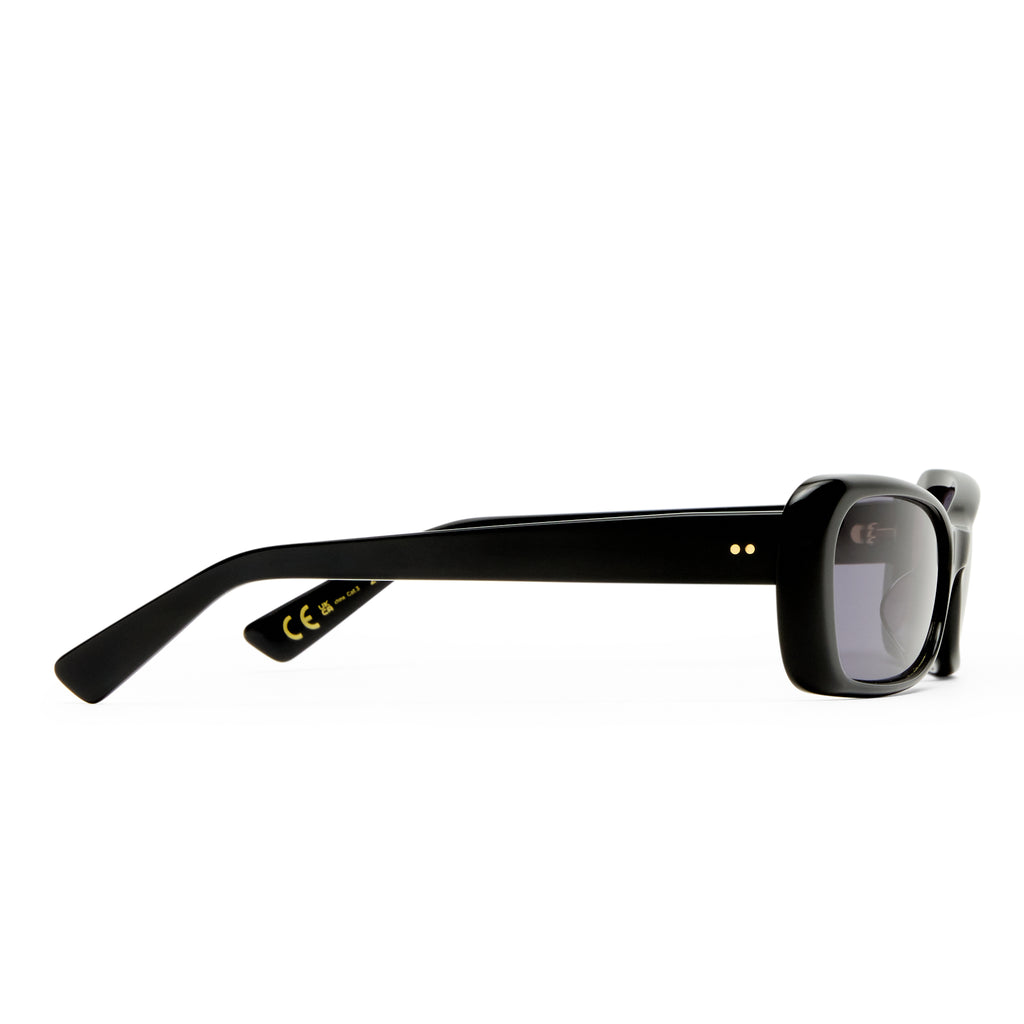 Luv Lou The Suki Black Female Rectangle Sunglasses | Eyewear Index
