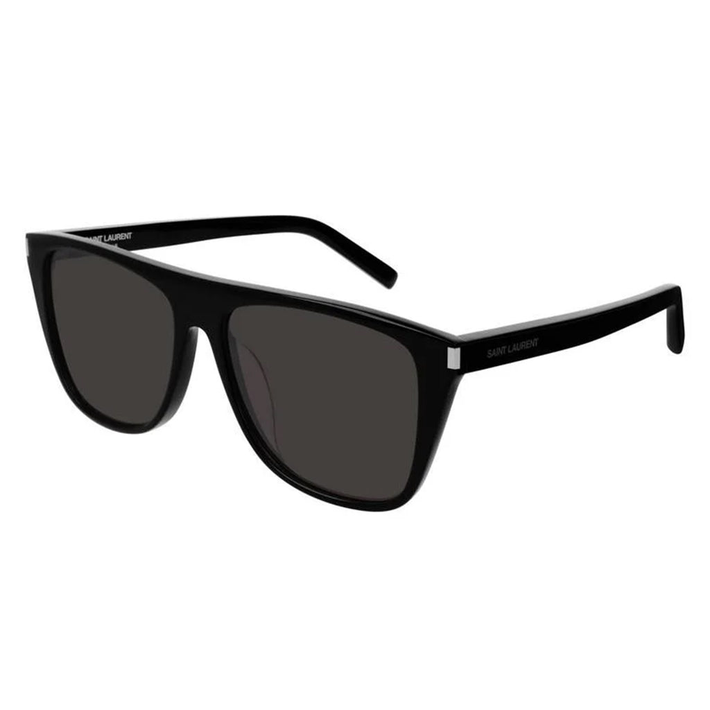 Saint Laurent Sl1f Black Uni-Sex D-Frame Sunglasses | Eyewear Index