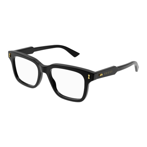 Gucci Gg1265o Black Male Rectangle Optical Frames | Eyewear Index