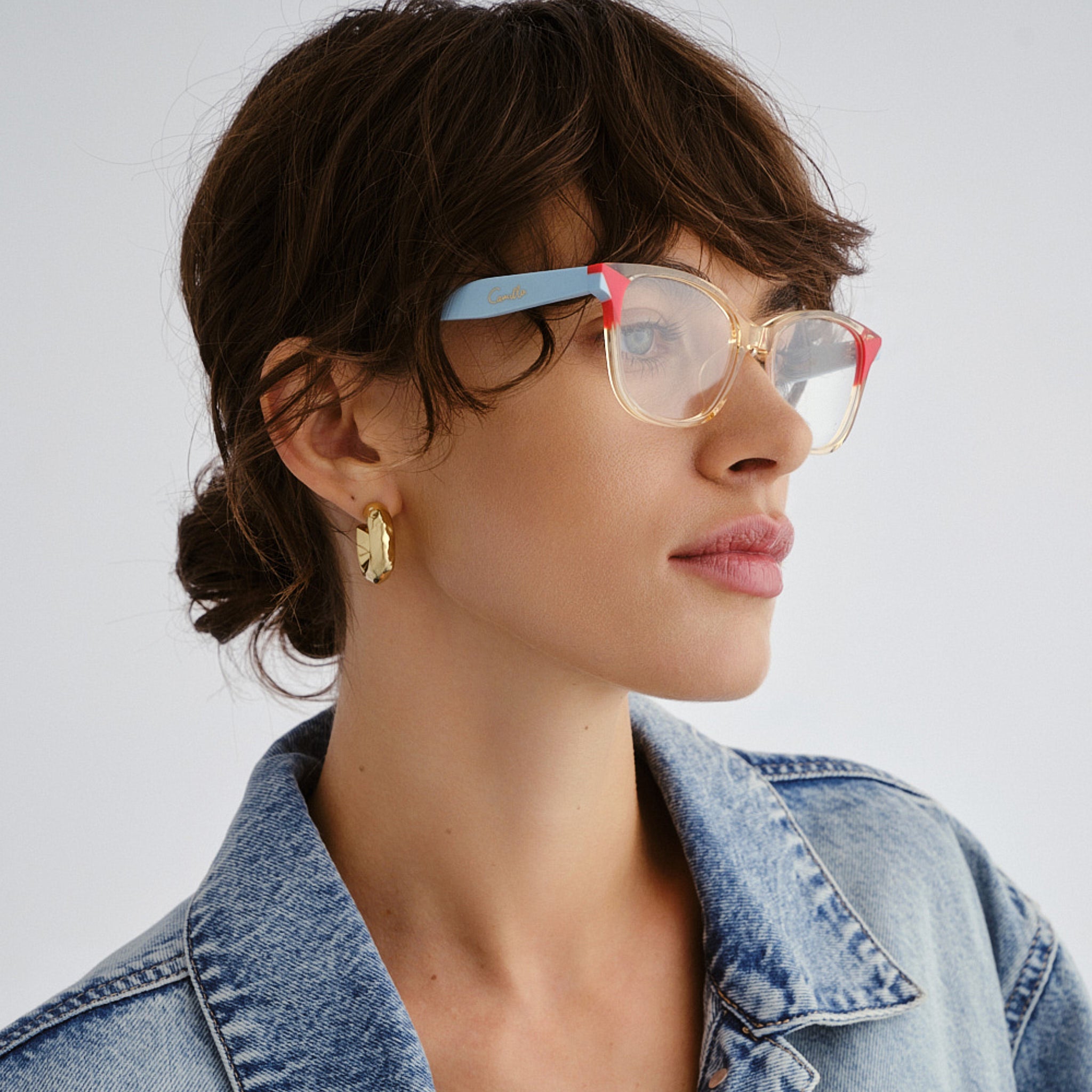 Camilla The Rehearsal Sand Cookie Tort Female D-Frame Optical Frames | Eyewear Index