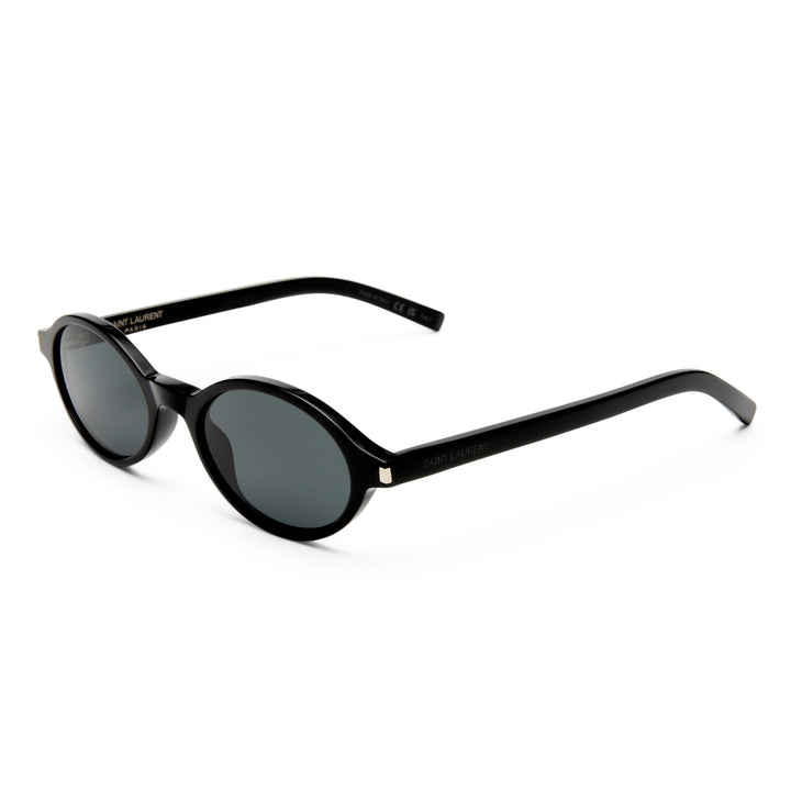 Saint Laurent Sl751jeanne Black Female Oval Sunglasses | Eyewear Index