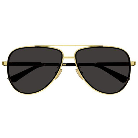 Bottega Veneta Bv1240s Gold Male Aviator Sunglasses | Eyewear Index