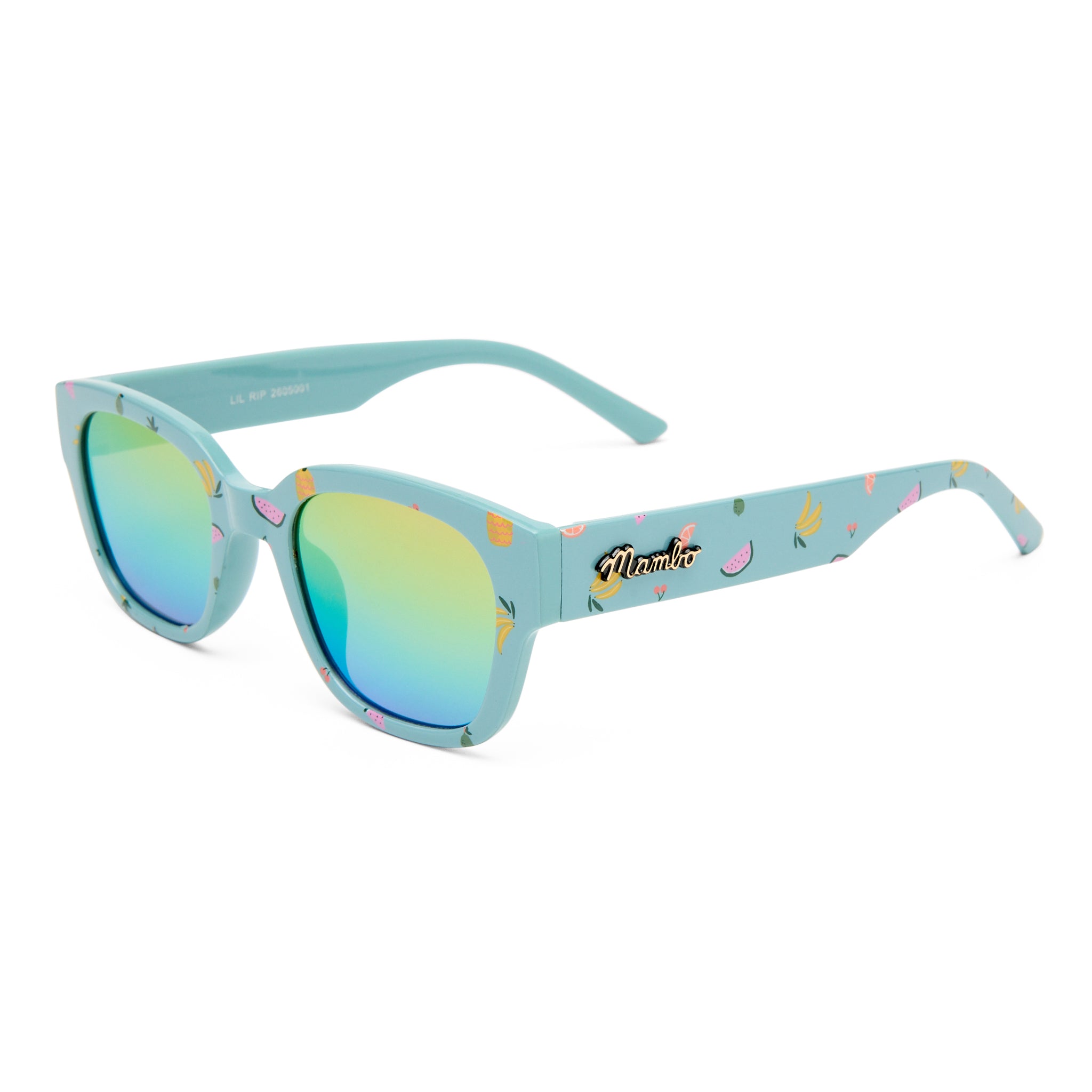 Mambo Lil Rip Blue Fruits Uni-Sex D-Frame Sunglasses | Eyewear Index