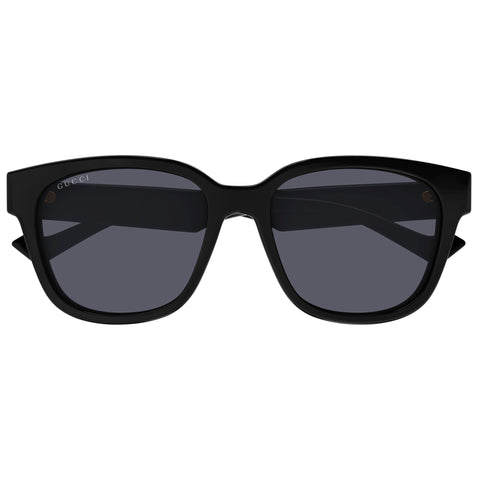 Gucci Gg1430sk Black Male Rectangle Sunglasses | Eyewear Index