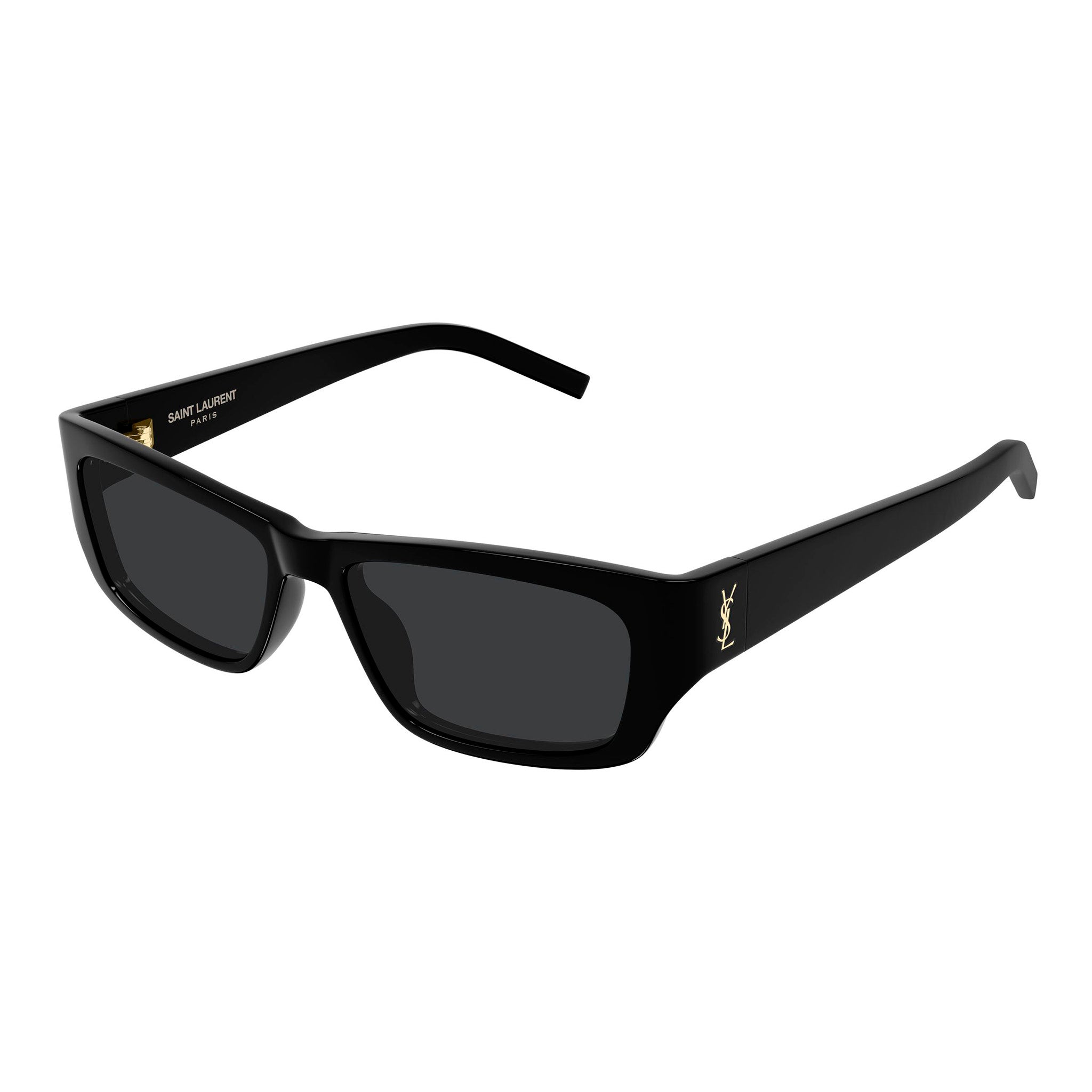 Saint Laurent Slm182fjazz Black Female Rectangle Sunglasses | Eyewear Index
