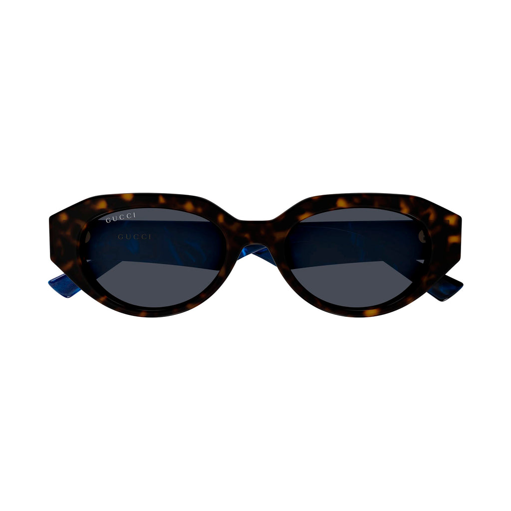 Gucci Gg2206sa Havana Female Round Sunglasses | Eyewear Index