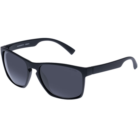 Cancer Council Holsworthy Matte Black Male D-Frame Sunglasses | Eyewear Index