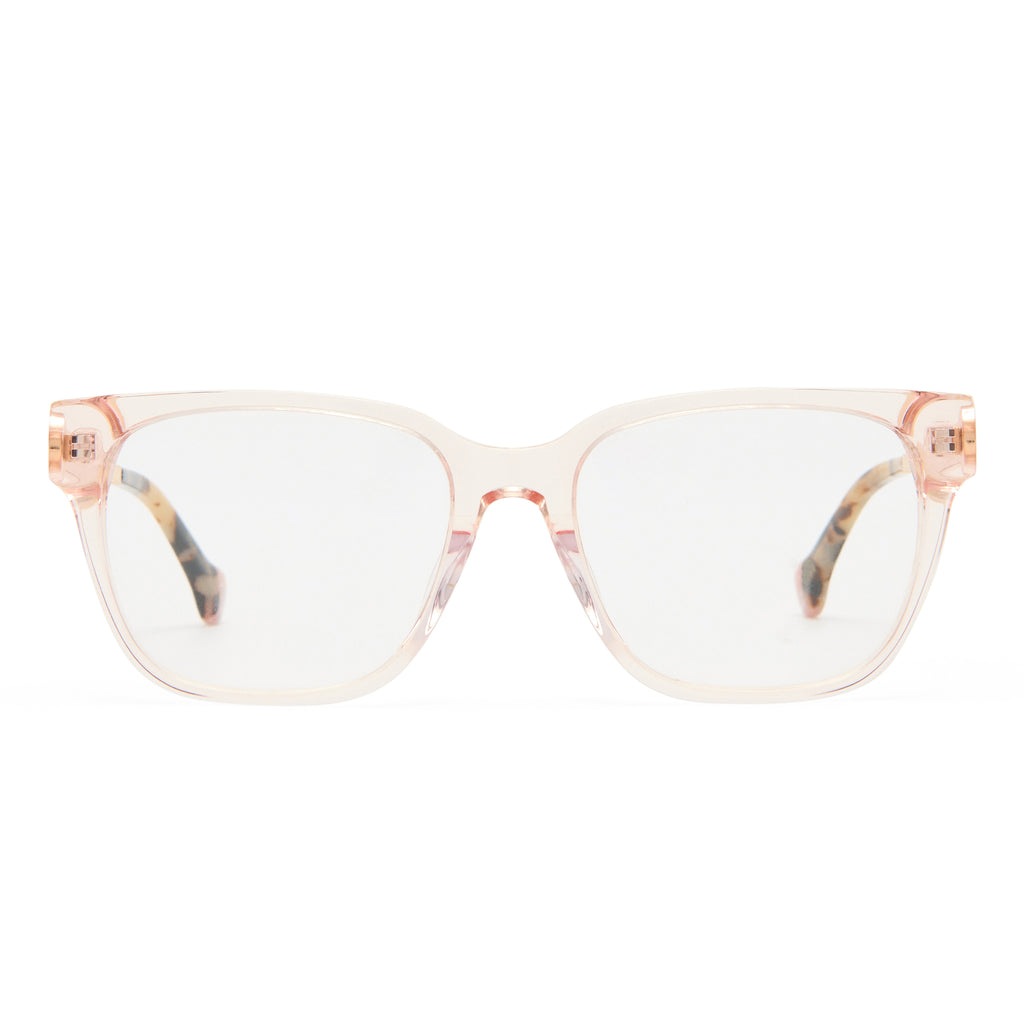Camilla Sugar Coat It Rosewater Female D-Frame Optical Frames | Eyewear Index