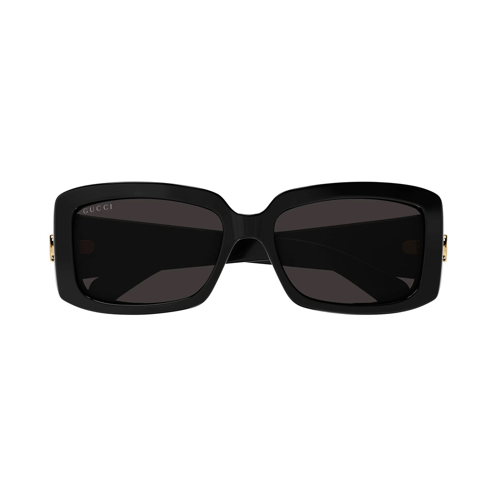 GUCCI グッチ　サングラス　GG1403SK-001 Gucci Gg1403sk Black Female Rectangle Sunglasses | Eyewear Index
