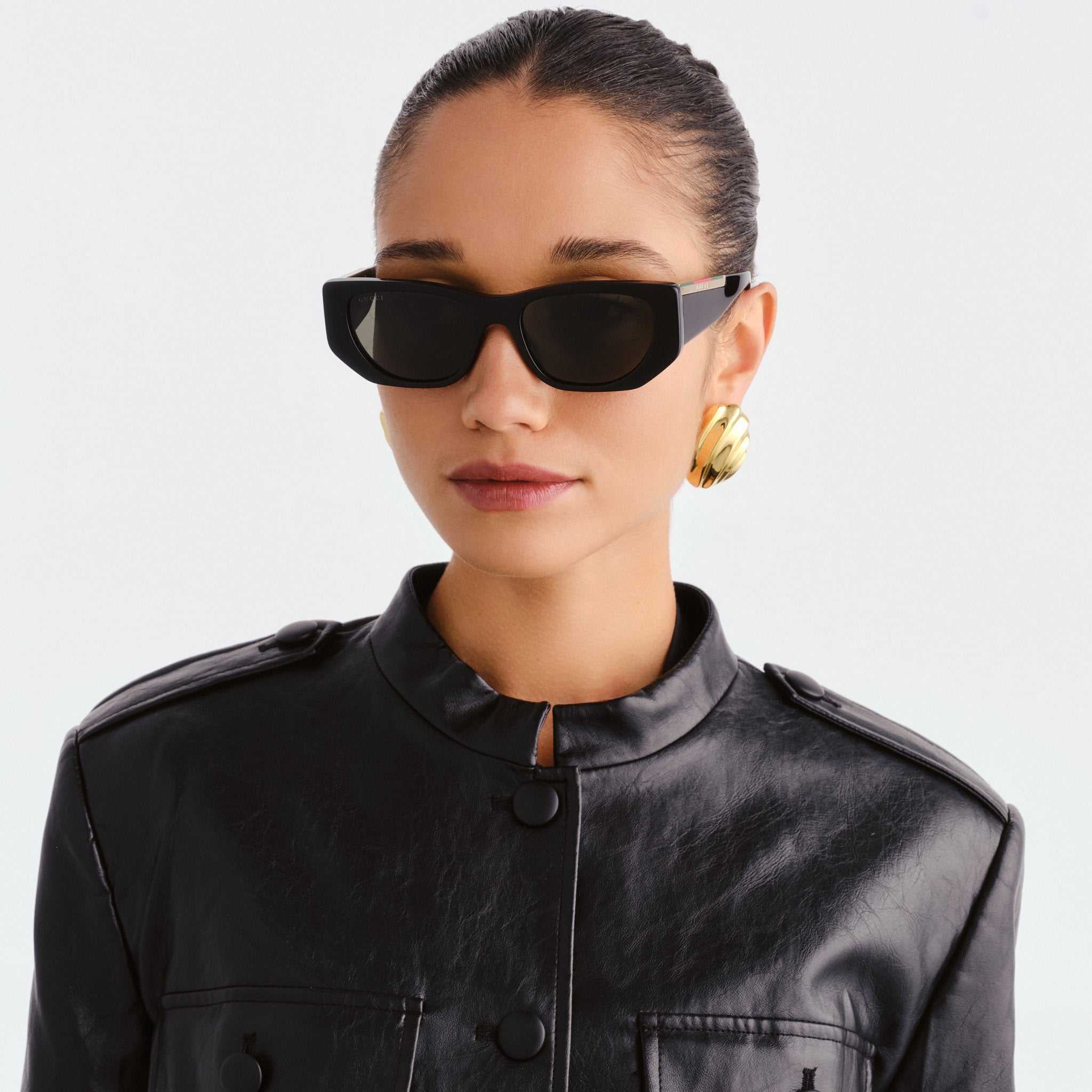 Gucci Gg1959s Black Female Cat-Eye Sunglasses | Eyewear Index