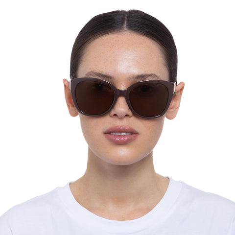 Cancer Council Willoughby Chocolate Female Cat-Eye Sunglasses | Eyewear Index