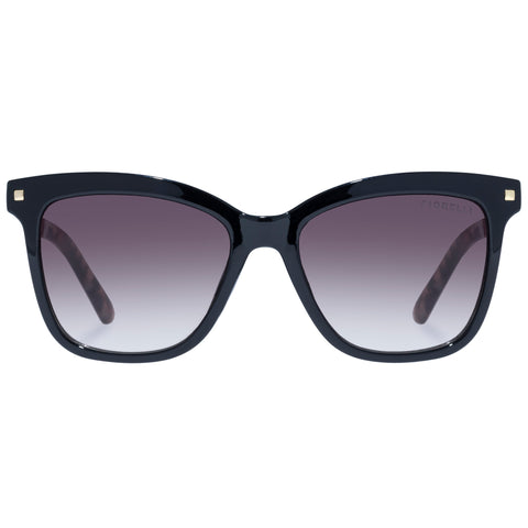 Fiorelli Bridget Black Brown Marble Female Square Sunglasses | Eyewear Index