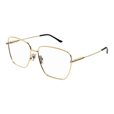 Gucci Gg1414o Gold Female Rectangle Optical Frames | Eyewear Index