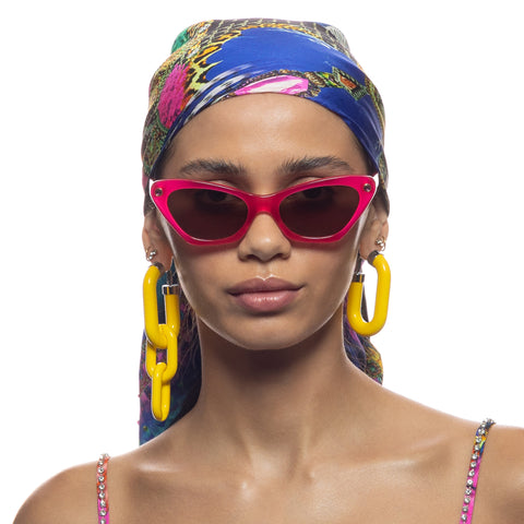 Camilla Autobahn Baby Fuschia Female Cat-Eye Sunglasses | Eyewear Index