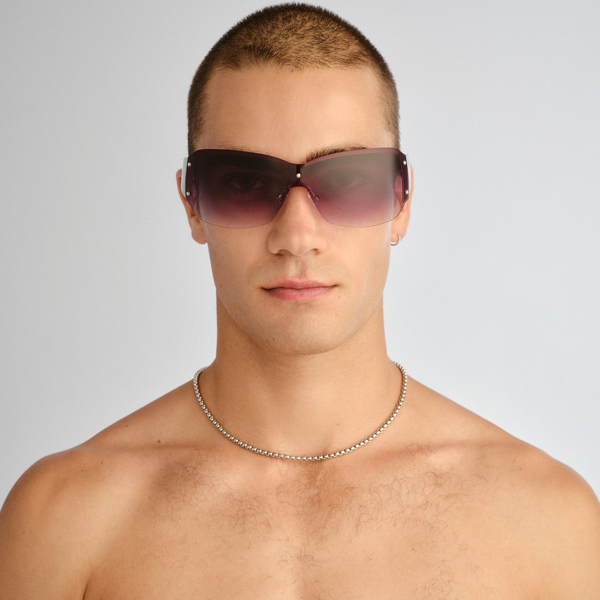Aire Tabloid Gold Black Uni-Sex Wrap Sunglasses | Eyewear Index