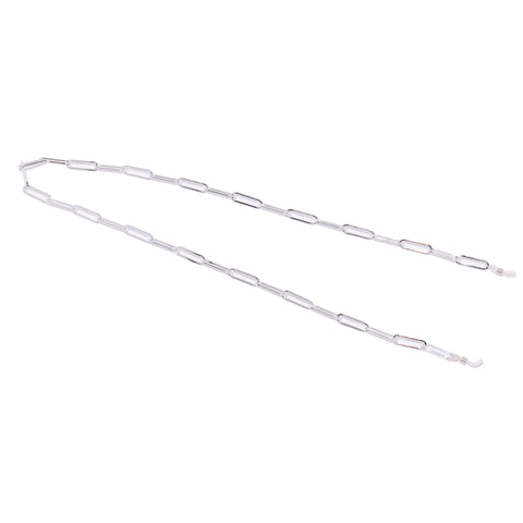 Le Specs Bold Link Neck Chain Silver Female Unspecified Accessories | Eyewear Index