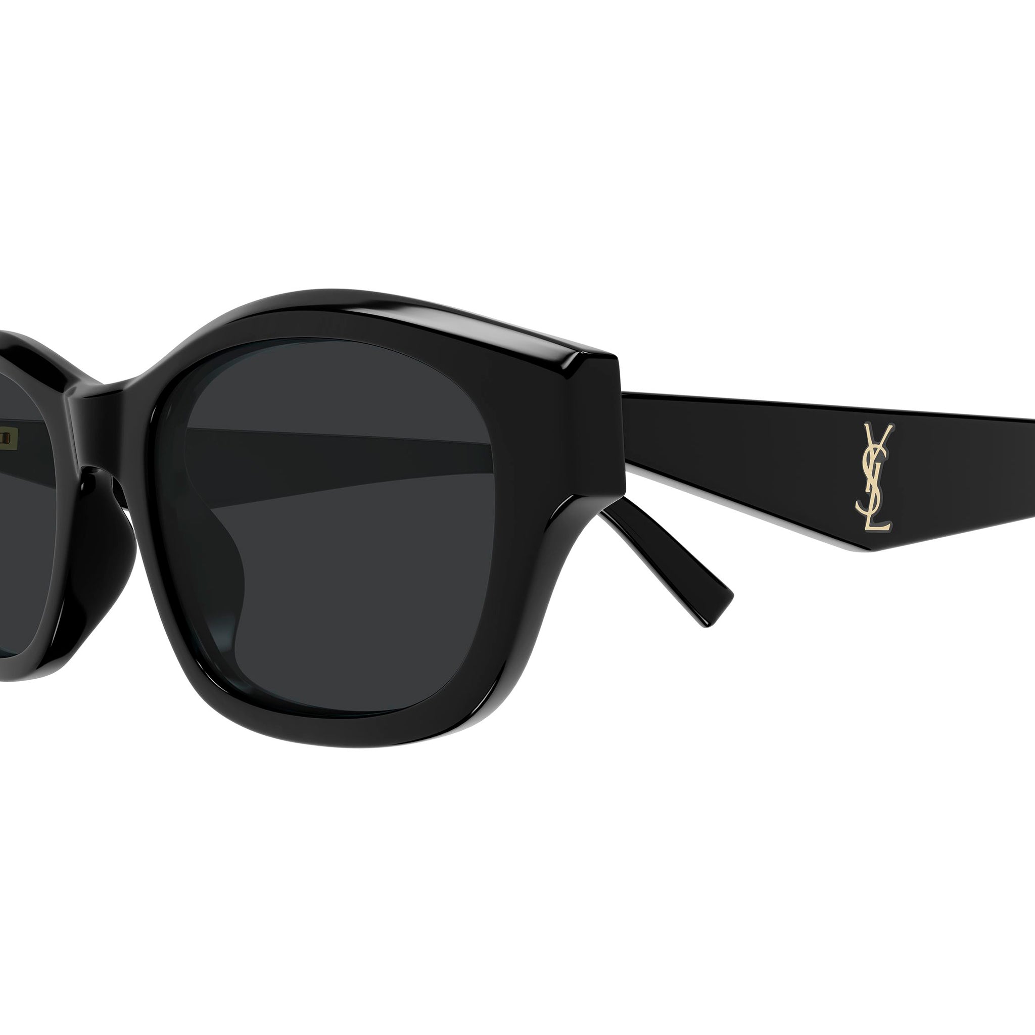 Saint Laurent Slm172 Black Female Rectangle Sunglasses | Eyewear Index