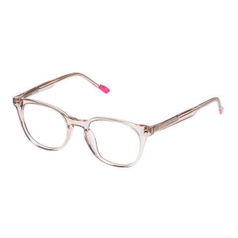 Le Specs Believer Rosewater Female D-Frame Optical Frames | Eyewear Index